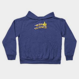 THUMBS UP YEAH SCIENCE Kids Hoodie